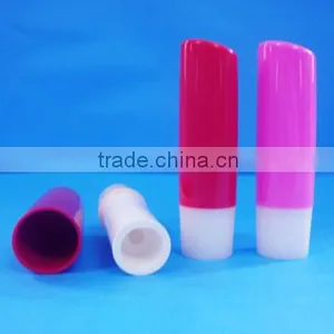 5g Slant Lip Blam Tube,lipgloss Container With Over Slant Cap thumbnail-1