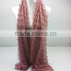 New Design Women's Polyester Summer Scarf Muslim Long Scarf thumbnail-3