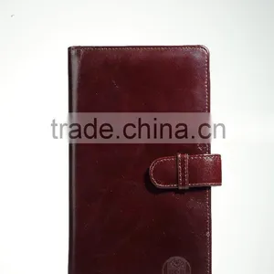 Direct Factory Sale Leather Cheque Holder/leather Passport Holder/leather Cheque Holder With Custom Logo thumbnail-2
