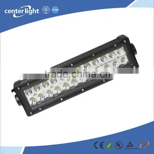 72W White and Amber Flood Beam Led Driving Light Bar for Car thumbnail-1