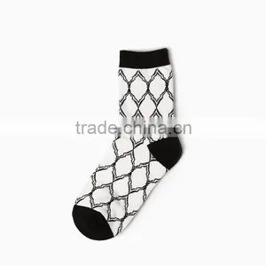Square And Stripe Crew Man Sock thumbnail-3