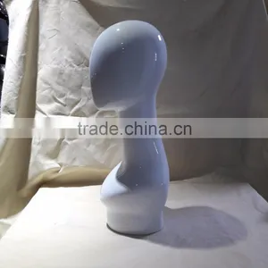 Display Head Long Display Head Fiberglass Head Foam Head Mannequin Head thumbnail-6