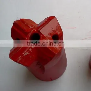 7 Degree 11 Degree and 12 Degree Tapered Button Cross Bits With Carbide thumbnail-3