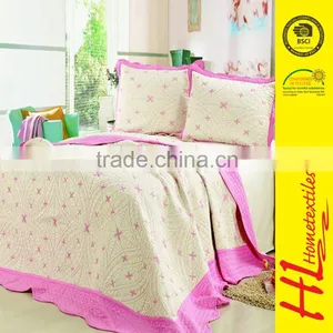 Competitive Price Embroidery Quilt Bedding Set,wholesale Quilt Bedspread Patchwork,microfiber Quilt With Pillow thumbnail-2