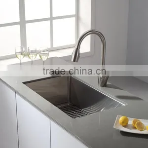 30 Inch Undermount Deep Single Bowl 16 Gauge Stainless Steel Modern Kitchen Sink With CUPC Approve 3018A thumbnail-6