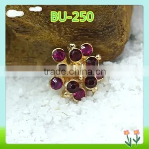 Wholesale Decorative Color Rhinestone Button thumbnail-1