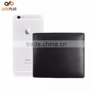 Luckiplus Leather RFID Blocking Leather Wallet for Men and Women Credit Card Protector thumbnail-4