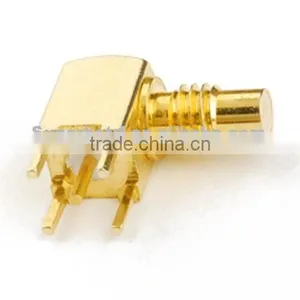 SMC Male(Plug) Straight Solder Pin Connector for Cable thumbnail-1