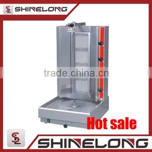 2016 High Quality Vertical Rotisserie Gas Shawarma (CE Approval) Quality Choice thumbnail-1
