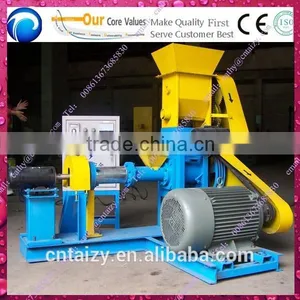 High Quality Small Floating Fish Feed Pellet Extruder Machine for Sale thumbnail-1