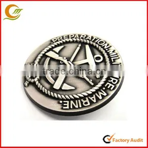 Wholesale Badge Holder Round Metal Pin Badges thumbnail-1