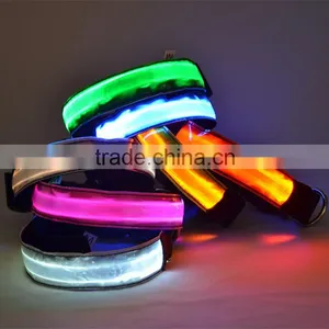 Night Safety LED Light-up Flashing Glow In The Dark Electric LED Cat & Dog Collar thumbnail-2