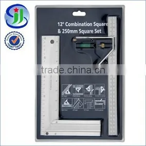 12" Combination Square & 250mm Square Set thumbnail-1