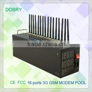GSM GPRS Modem Pool 16 Port AT Command ip Based Sms Gsm Modem thumbnail-3