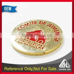 Wholesale Bulk Euro Embossed Soft Cloisonne Cheap Shopping Trolley Token thumbnail-4