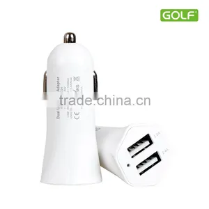 Golf New Dual Usb Car Charger New Products Looking for Distributor Faster Business Opportunities Distributor thumbnail-3