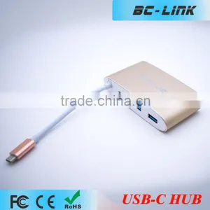 Usb Type c to Vga, Hdml and Usb c Female Charging Port+3 Usb3.0 Hub thumbnail-3