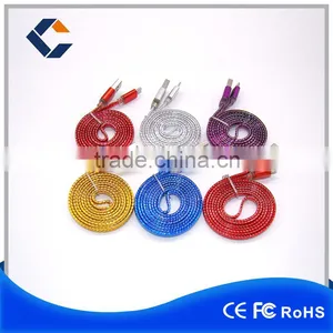 2016 High Quality Fast Charging Sync 5Pin/8Pin Micro USB Data Cable for Smart Phone thumbnail-1