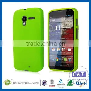 C&T Matte Back Black Flexible TPU Case for Moto X thumbnail-3