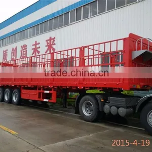 3 Axle 60t-100ton Cargo Trailer thumbnail-3