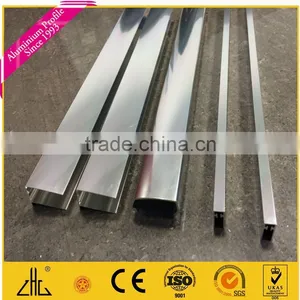 TOP!! Wooden Color Anodizing Polishing Aluminium Extrusion, Polishing Aluminum Extrusion Profile, thumbnail-1