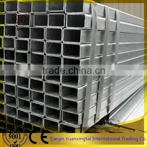 GI HDG STEEL PIPES TUBES Galvanized Hot Dipped Galvanized Steel Tube / Pipe Iron Tube From Tianjin Manufacture thumbnail-1