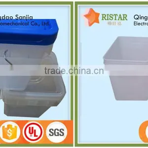 China Factory Wholesale Cheap Price List 15L pp Plastic Square Bucket With White Color thumbnail-6