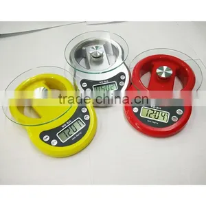 Glass Kitchen Scale With Timer 5kg thumbnail-1