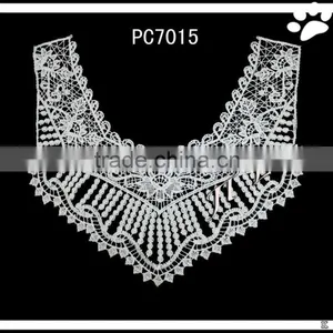 Pretty Embroidery Polyester Collar Lace for Lady Sleepwear (PC7015) thumbnail-1