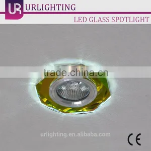 Octagonal Glass Surface for Decoration Light Mr16 Led Downlight Ceiling Light thumbnail-3