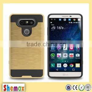 2016 Hybrid TPU+PC Metal Armor Case for lg V20 thumbnail-1