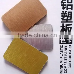 Advertising Signboard Brush ACP Sheet Outdoor PE Coating Aluminum Composite Panel for Turkey Market thumbnail-2