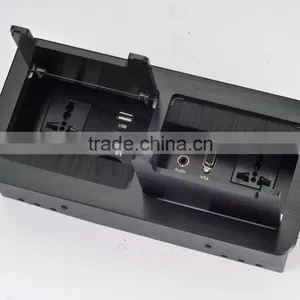 High Quality Aluminum Usb Desk Socket for Office Furniture System thumbnail-1