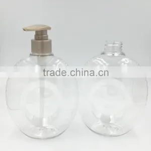 500ml Round Pet Best Design Shampoo Bottle thumbnail-1