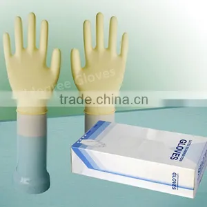 Sterile Latex Surgical Gloves thumbnail-2