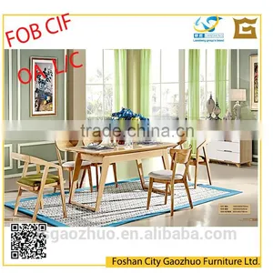 Classical Northern-european Timber Structure Solid Wood Dinning Table thumbnail-1