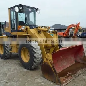 WHEEL LOADER USED KOMATSU WA100 -1 JAPANESE FRONT LOADER 1.2m3 BUCKET SIZE thumbnail-1