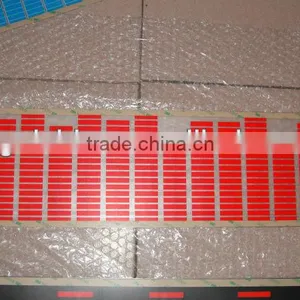 Transparent Background With Red Lighting Sound el Flashing Car Stikcers thumbnail-1