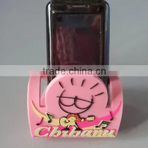 Custom Soft PVC Mobile Phone Stand/ Mobile Phone Holder thumbnail-1