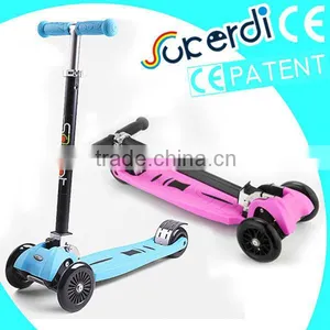 Plastic Body Kit Scooter, 4 Wheels, Kick n go Scooter thumbnail-1