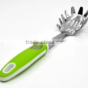 FDA LFGB Grade Hot Sale Popular Commercial Stainless Steel Pasta Spoon thumbnail-4