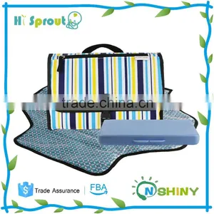 Customized Pattern Portable Baby Changing Pad thumbnail-1