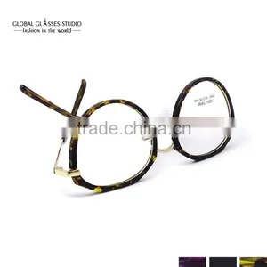 New Arrival Men Vintage Round Metal Frame Eyeglasses Women Fashion Spectacles Prescription Glasses thumbnail-4