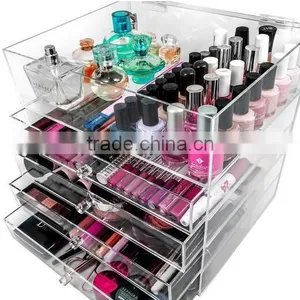 Acrylic Makeup Organizer/storage Box thumbnail-2