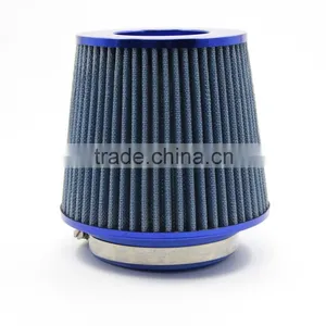 Universal Auto Car Air Filter Cold Air Intake 3" 76-88-100mm Round Tapered thumbnail-5
