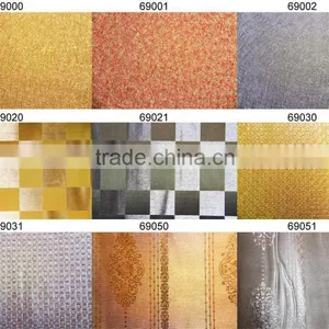Silver Foil Wallpaper/silver Metallic Wall Paper/silver Wallpapers thumbnail-5