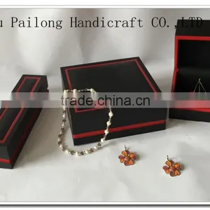 China Factory Wholesale Plastic Material Jewelry Box Custom Packaging Box for Necklace, Earring,bracelet and Ring thumbnail-4