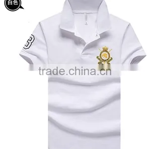 Hot Sale Custom Made Embroidered Logo High Quality Polo Shirt thumbnail-3