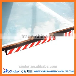 350KG Loading Electric Aluminum Electric Wheelchair Ramp for Bus for Wheelchair thumbnail-3