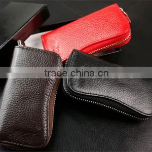 Boshiho Key Organizer Leather Key Case Zip thumbnail-2